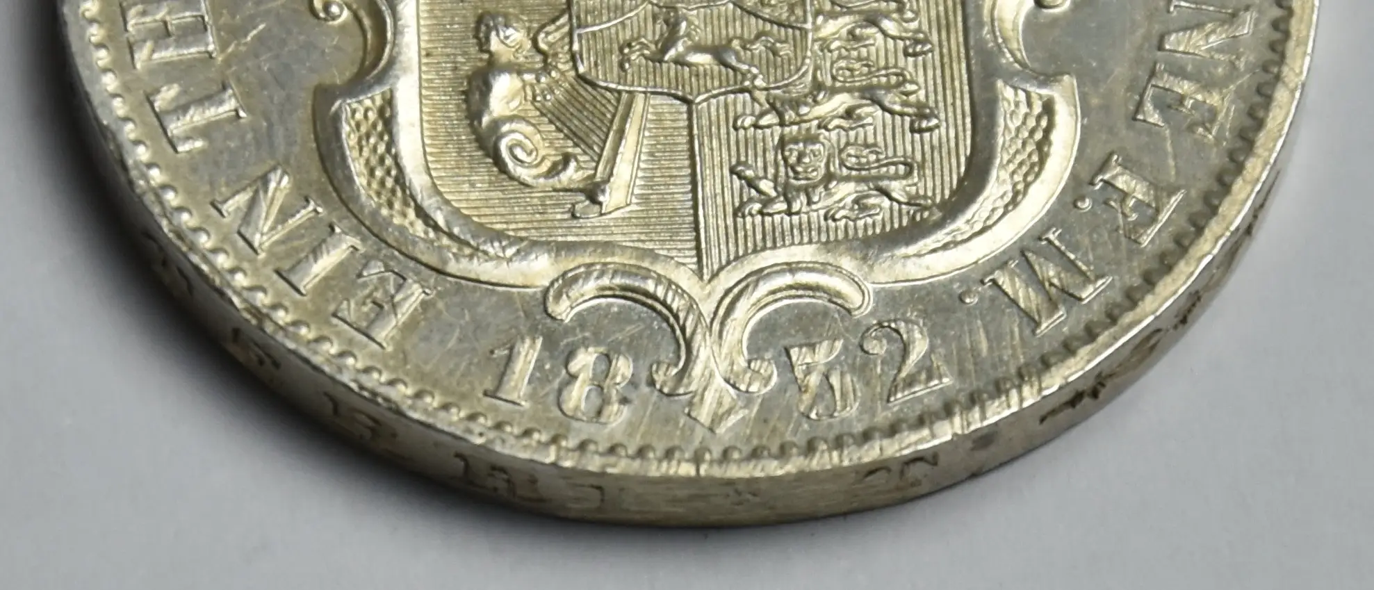 Deutschland Hannover 1 Taler 1852 B König Georg V. (1851-1866) Silbermünze