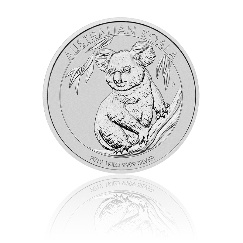 Koala 2019 - Australien 1 kg Silbermünze