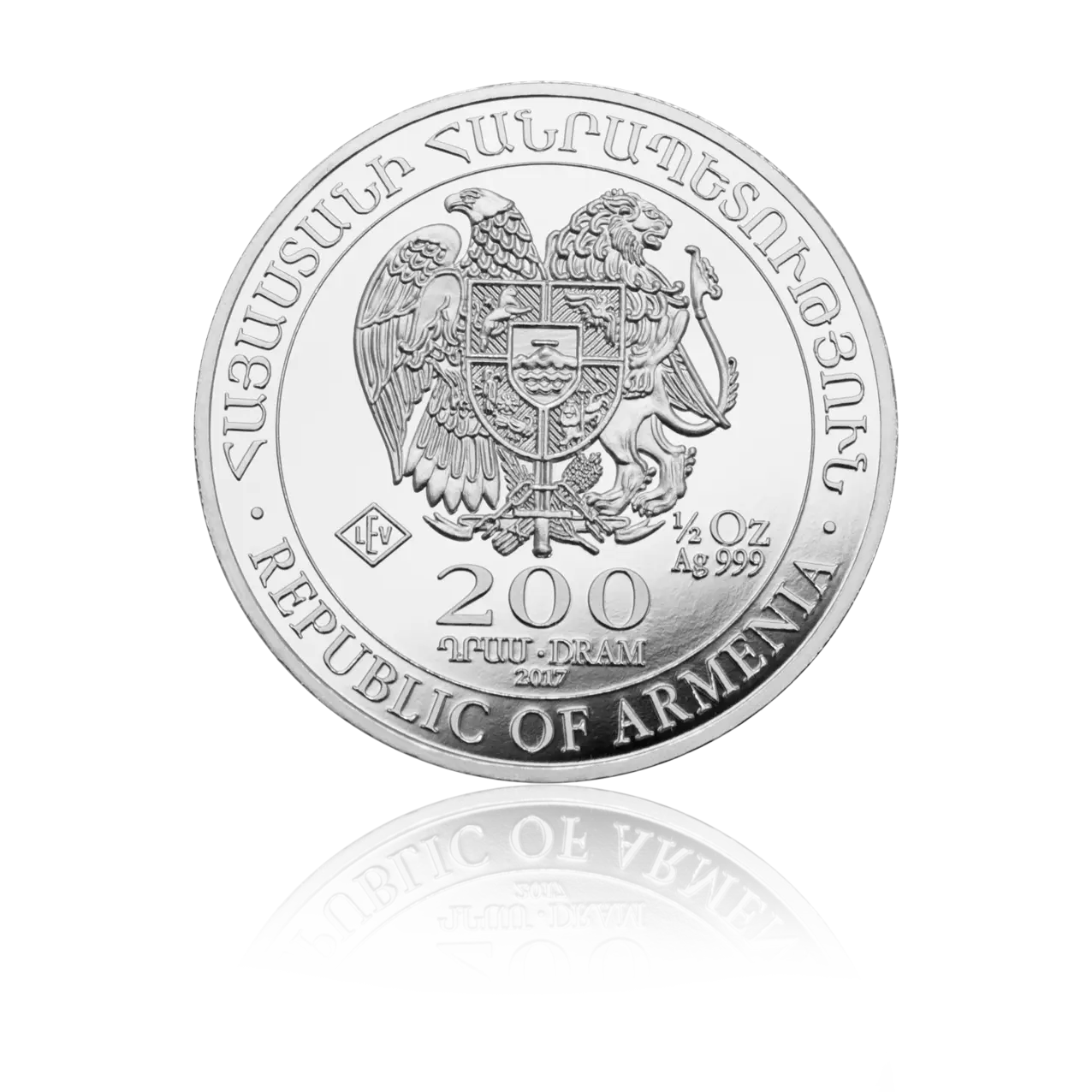 Arche Noah  - Armenien 1/2 oz Silbermünze .999 *Sonderangebot*