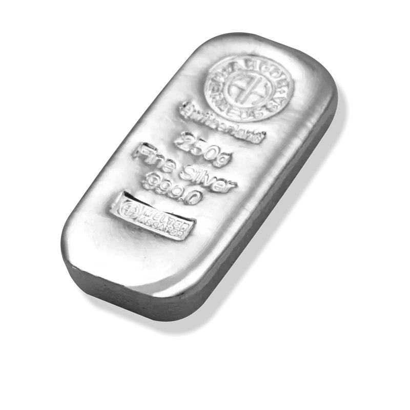 Silberbarren - 250 g .999 ARGOR-HERAEUS