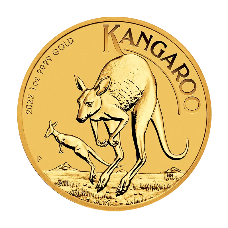 Känguru Nugget (Kangaroo) - Australien 1 oz Goldmünze