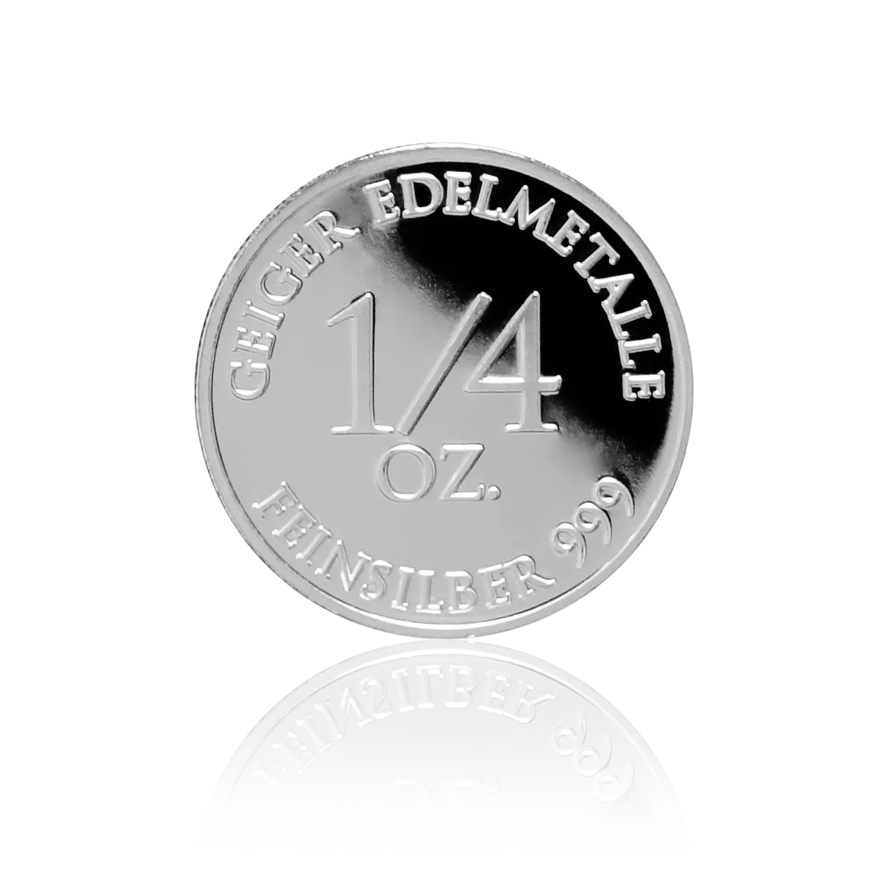 Silbermedaille Schloss Güldengossa - 1/4 oz .999 *Sonderangebot*