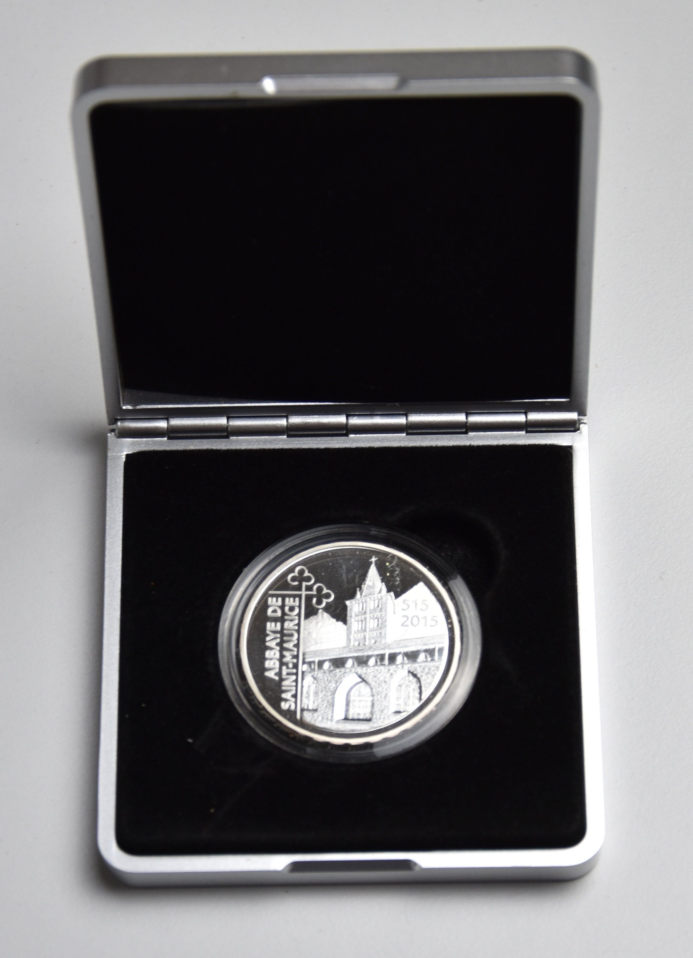 Schweiz 20 Franken Gedenkmünze 2015 (Abtei Saint-Maurice)