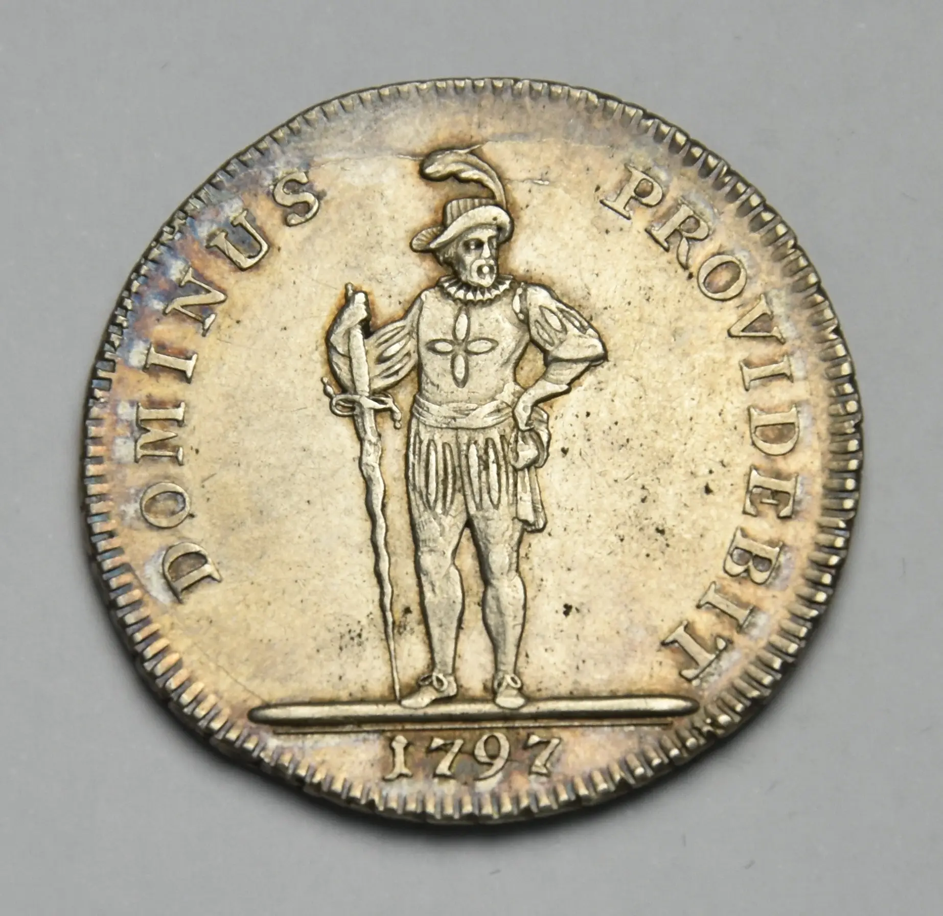 Schweiz Kanton Bern 1/2 Taler 1797 (Silbermünze)