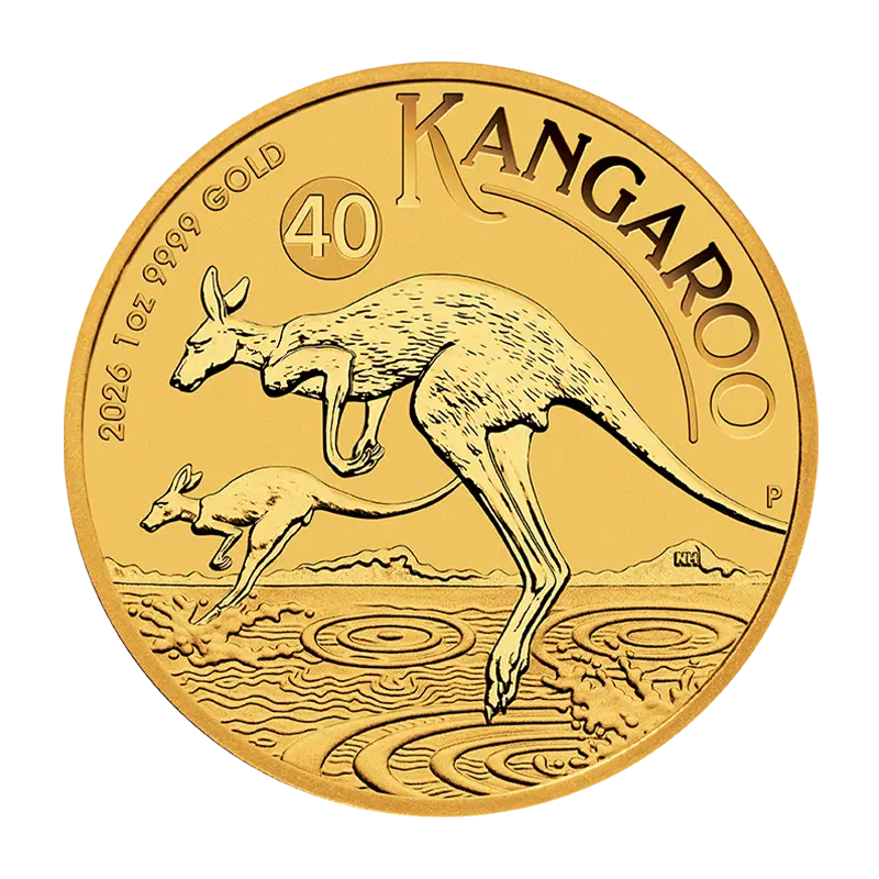 Känguru Nugget (Kangaroo) - Australien 1 oz Goldmünze