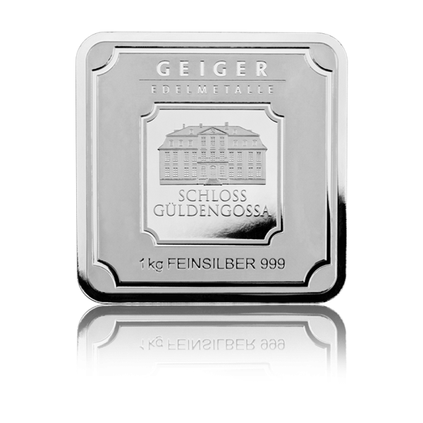 Silberbarren Geiger Original - 1 kg .999 *Sonderangebot*