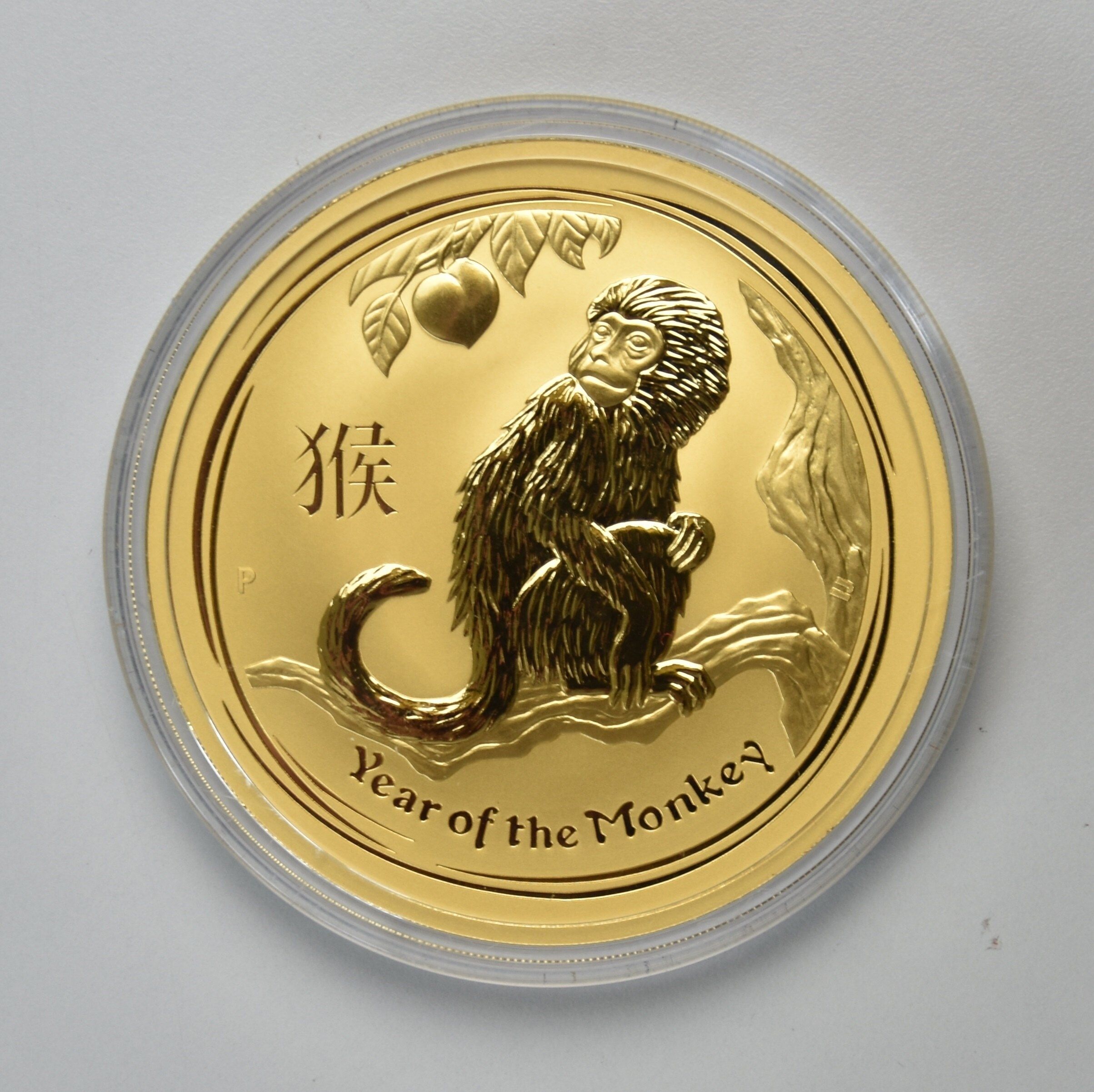 Lunar II "Affe" 2016 - Australien 10 oz Goldmünze