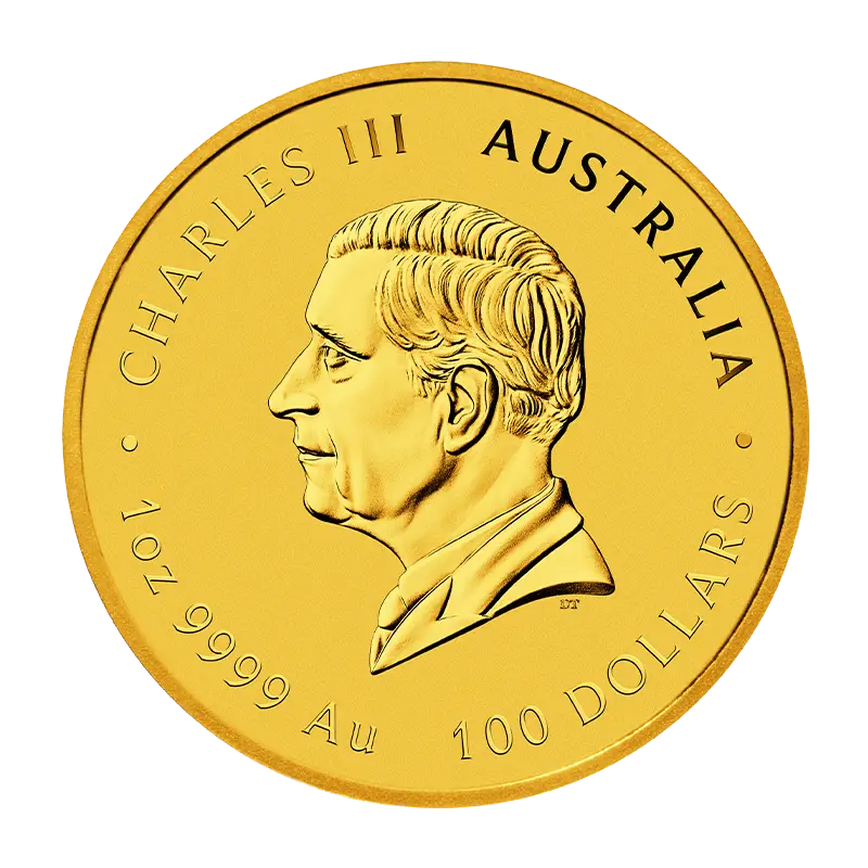 Lunar III "Ziege" 2027 - Australien 1 oz Goldmünze