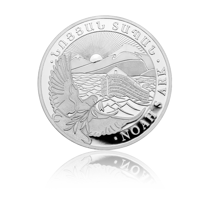 Arche Noah 2022 - Armenien 1 oz Silbermünze .999 ZFL