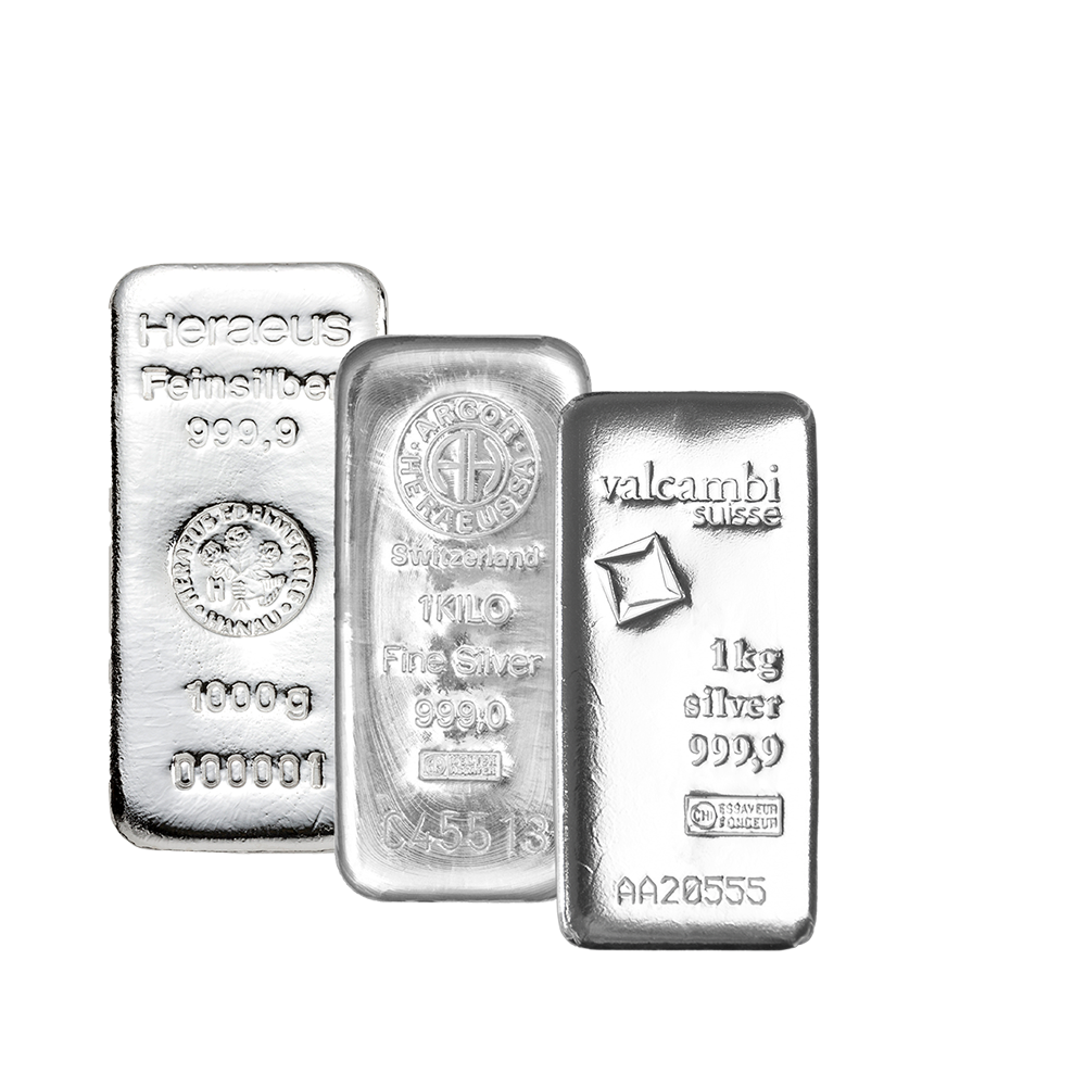 silver bar - 1 kg fine silver .999 *special offer*
