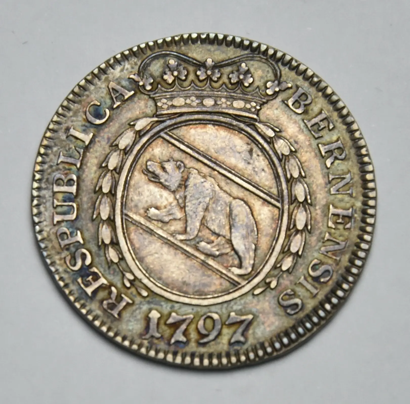 Schweiz Kanton Bern 1/4 Taler 1797 (Silbermünze)
