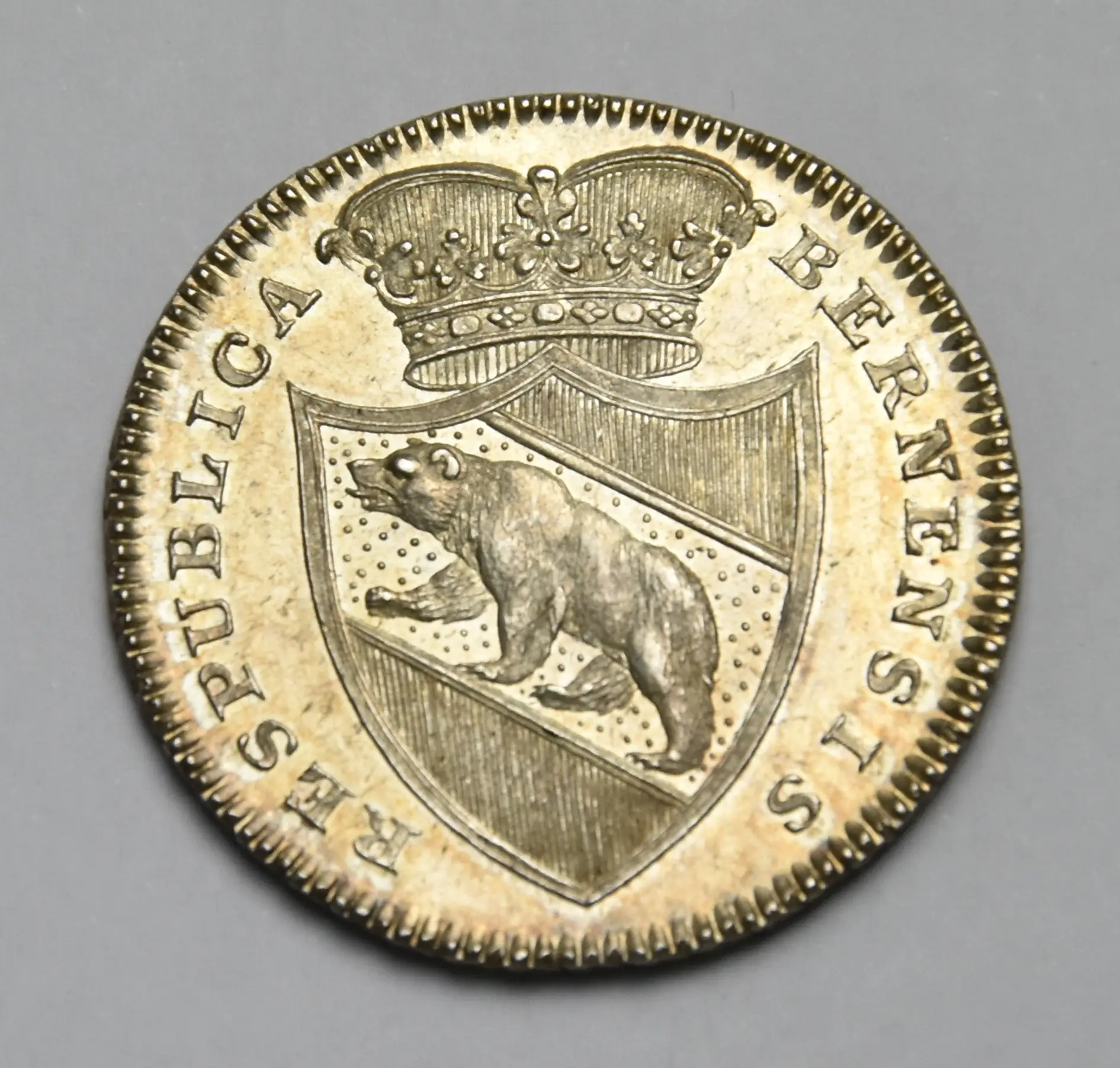 Schweiz Kanton Bern 1/2 Taler 1796 (Silbermünze)