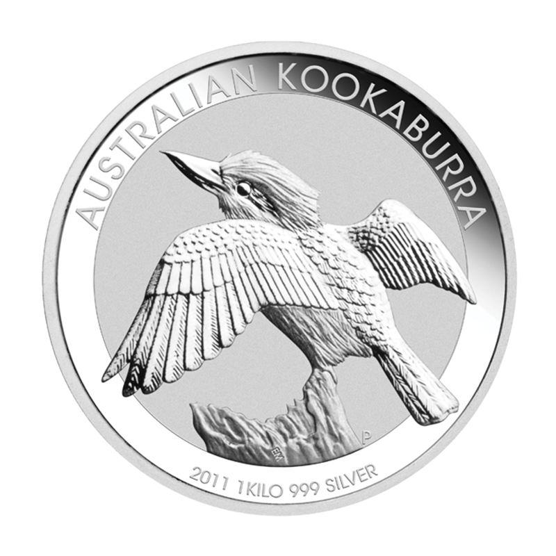 Kookaburra 2011 - Australien 1 kg Silbermünze *sofort lieferbar* an Lager*
