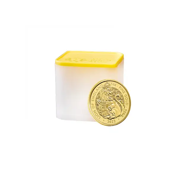 The Royal Tudor Beast "Lion of England" 2022  - Vereinigtes Königreich 1 oz Goldmünze ZFL