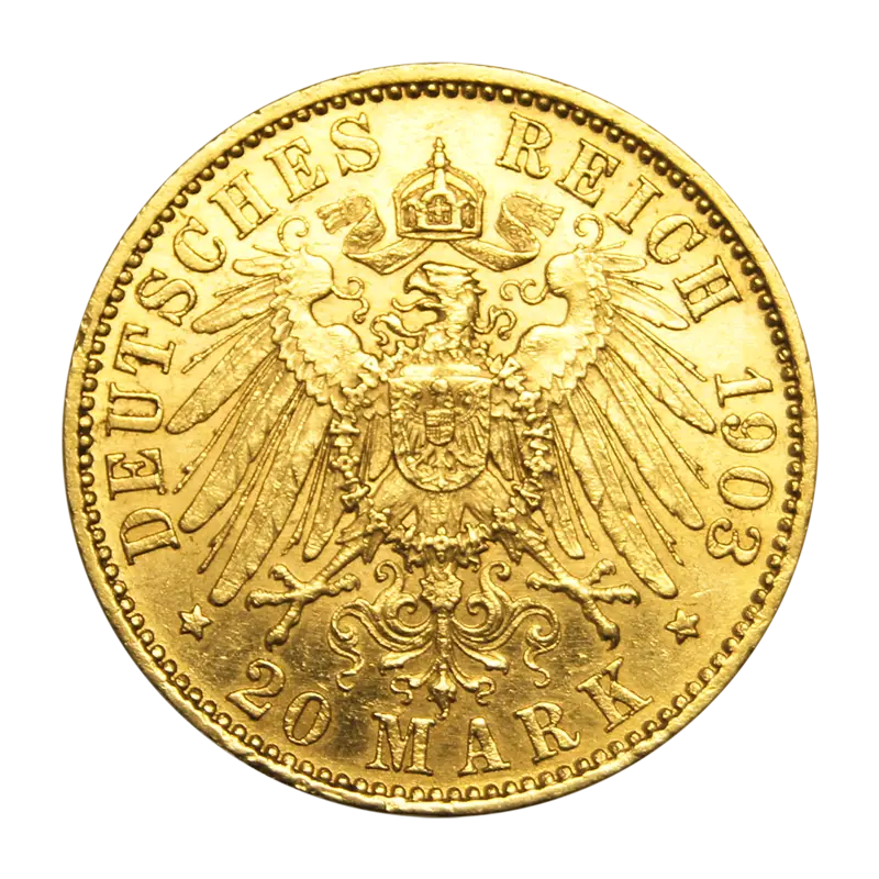 Deutschland Wilhelm II - 20 Mark Goldmünze