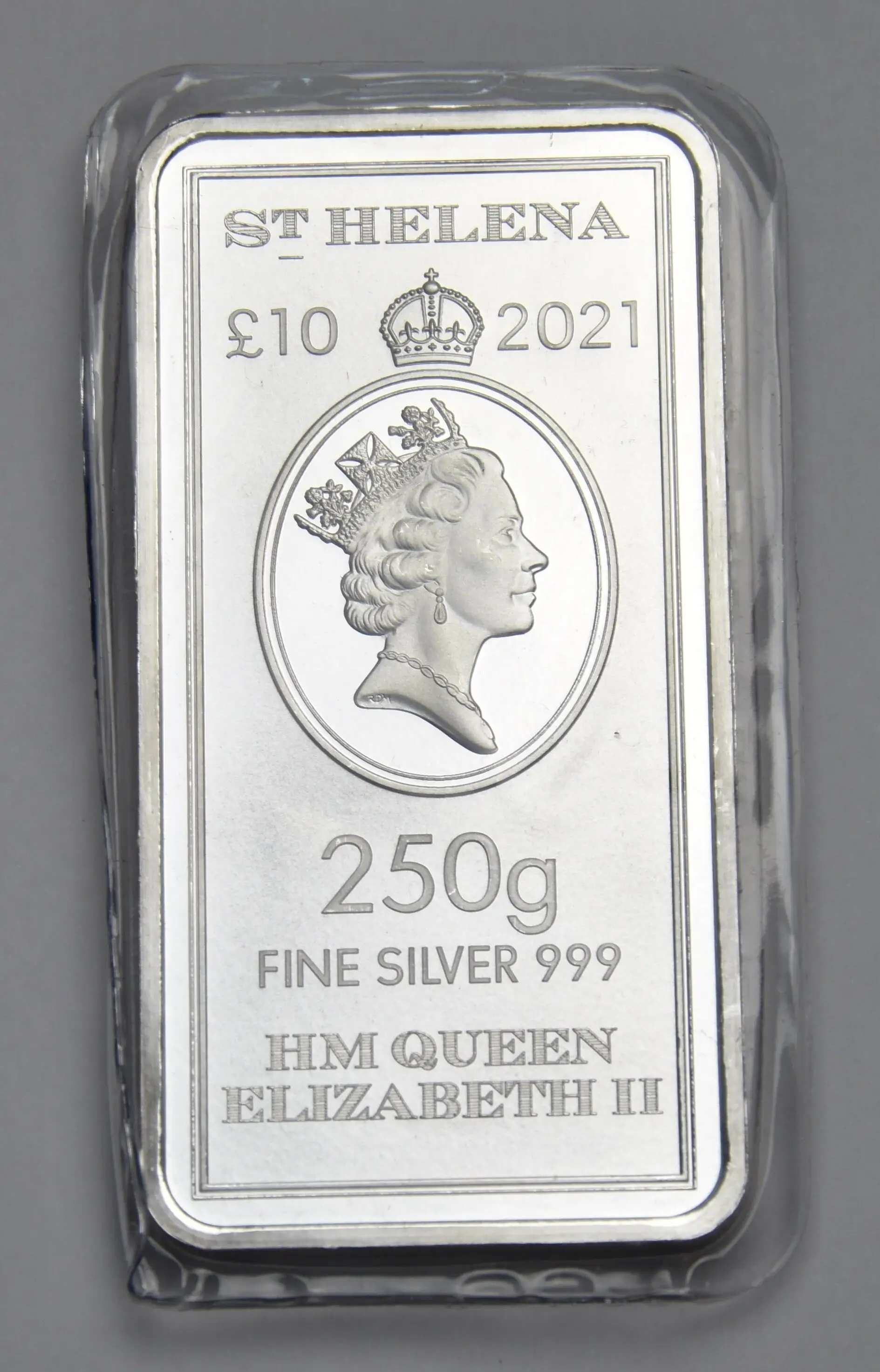 St. Helena 2021 - 250 g .999 Münzbarren *Sonderangebot*