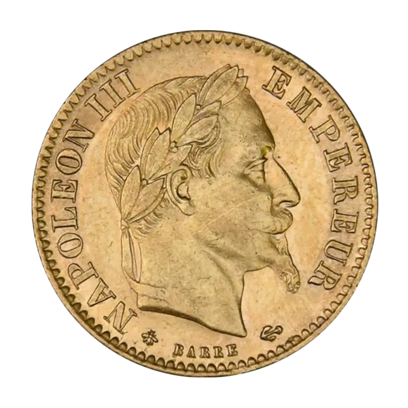 Frankreich 10 Francs (1850 - 1914) verschiedene Typen - Goldmünze