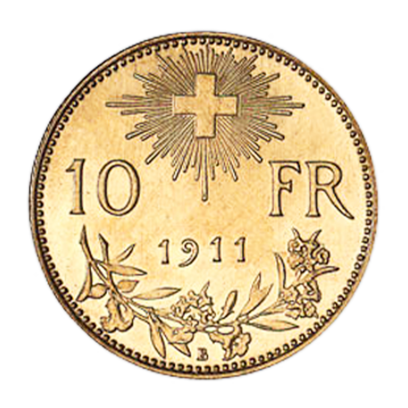 Vreneli - Schweiz 10 Franken 3,226 g Goldmünze