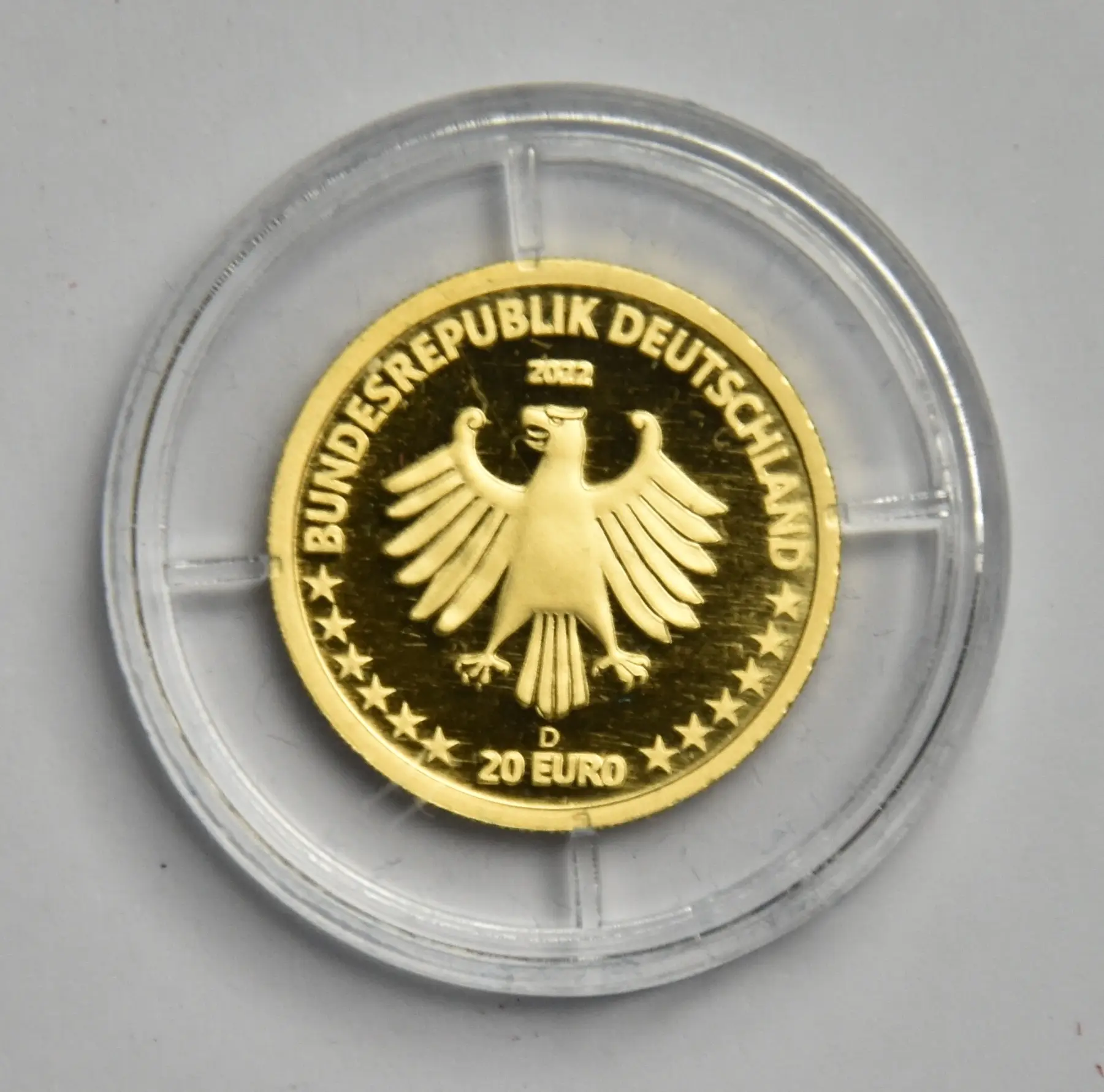 Deutschland 20 Euro 2022 (1/8 oz Goldmünze) Kegelrobbe