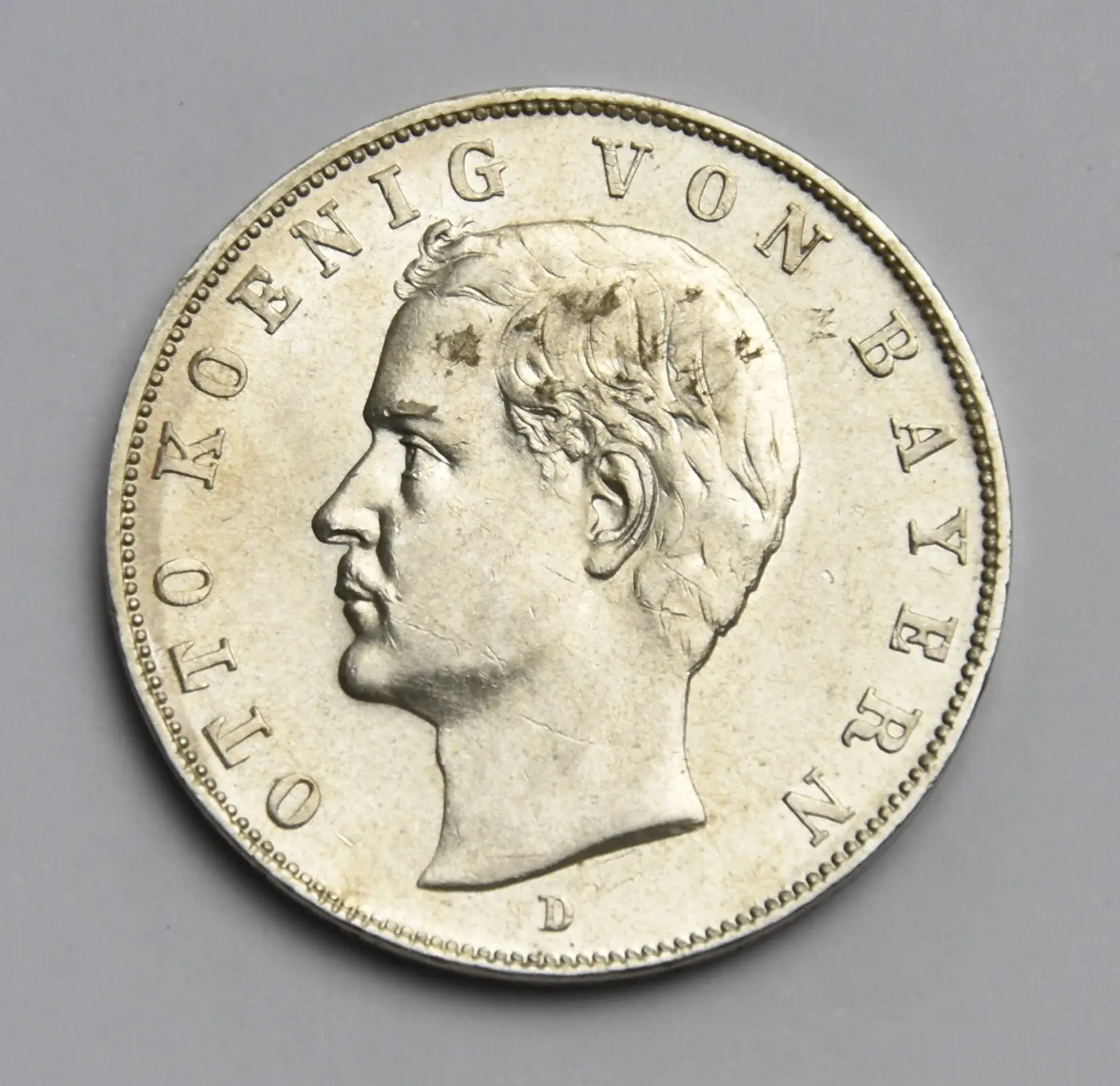 Deutschland Bayern 3 Mark 1912 D Otto (1886 - 1913)