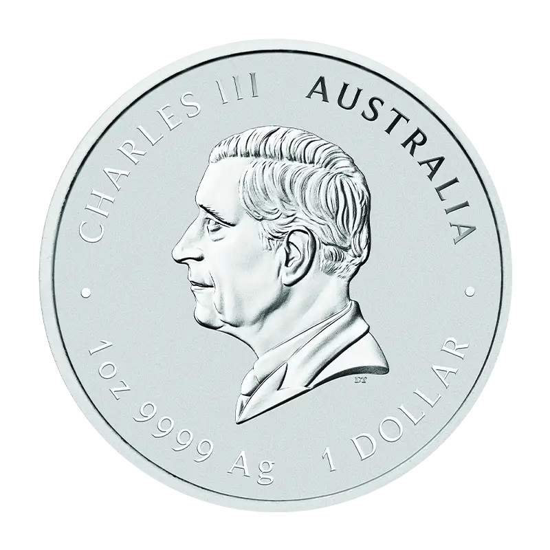 Lunar III "Ziege" 2027 - Australien 1 oz Silbermünze