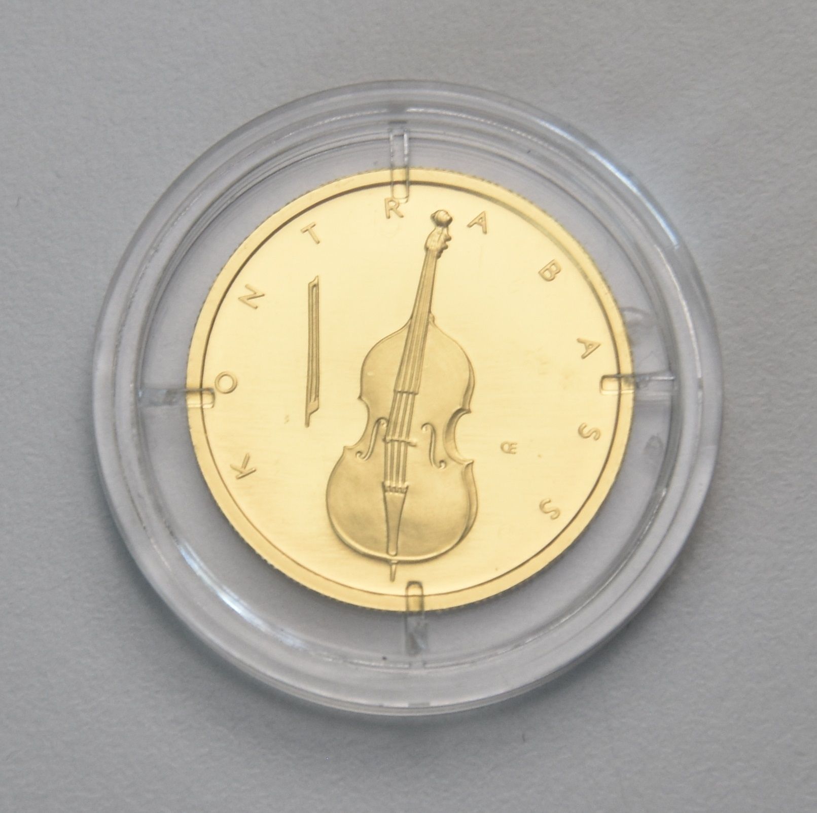 Deutschland 50 Euro 2018 (1/4 oz Goldmünze) Musikinstrumente - Kontrabass