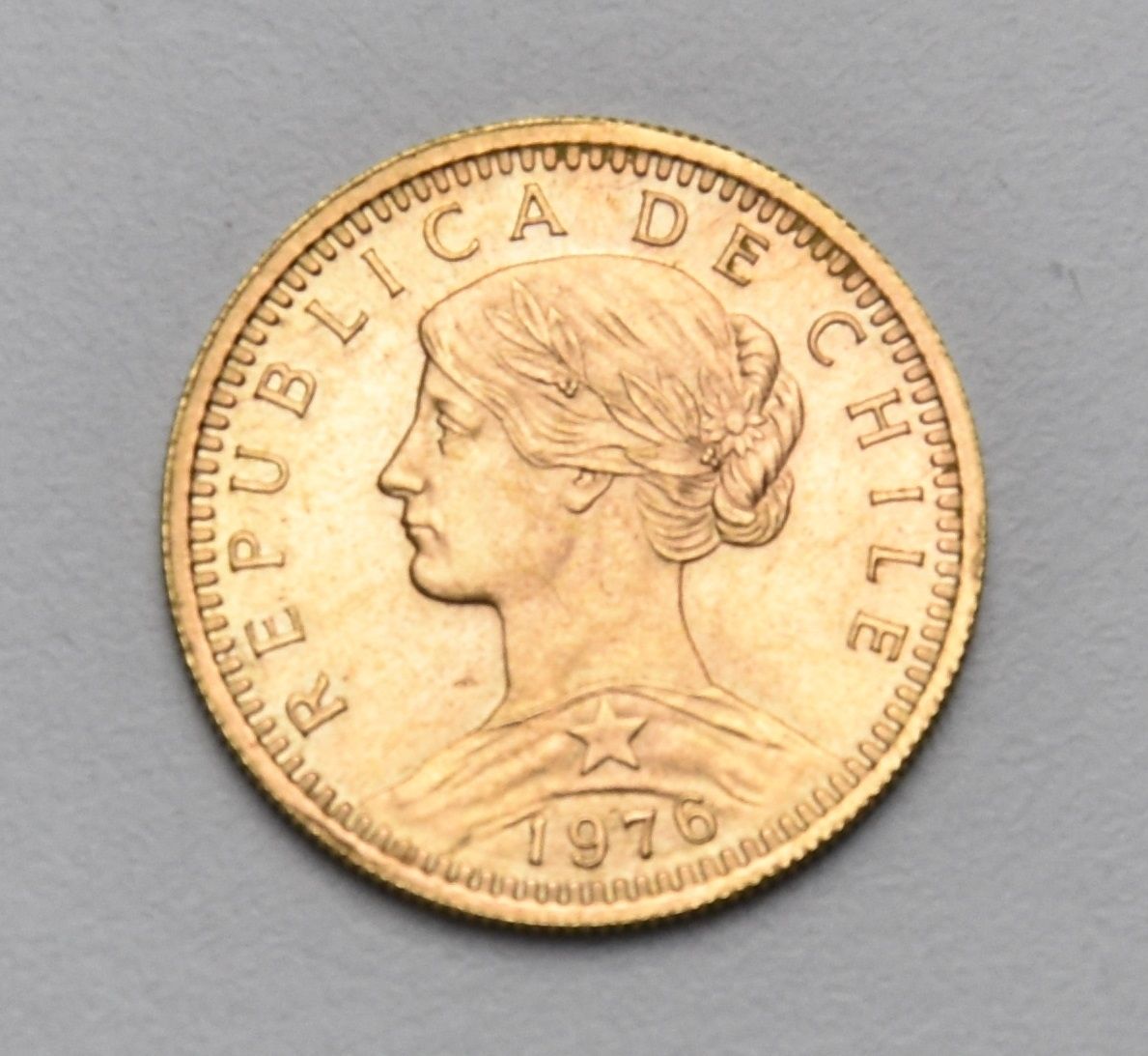 20 Pesos - Chile (1926 - 1980) Goldmünze