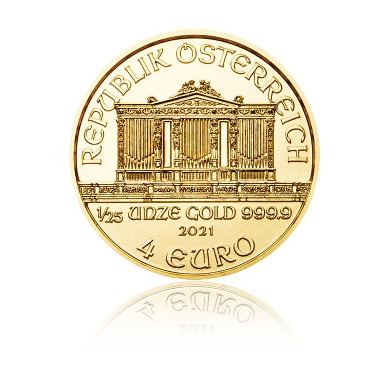 Wiener Philharmoniker - Österreich 1/25 oz Goldmünze