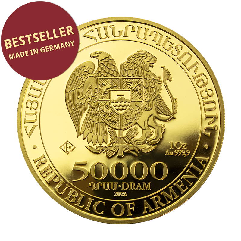 Arche Noah - 1 oz Goldmünze .9999 *sofort lieferbare aktuelle Neuware*