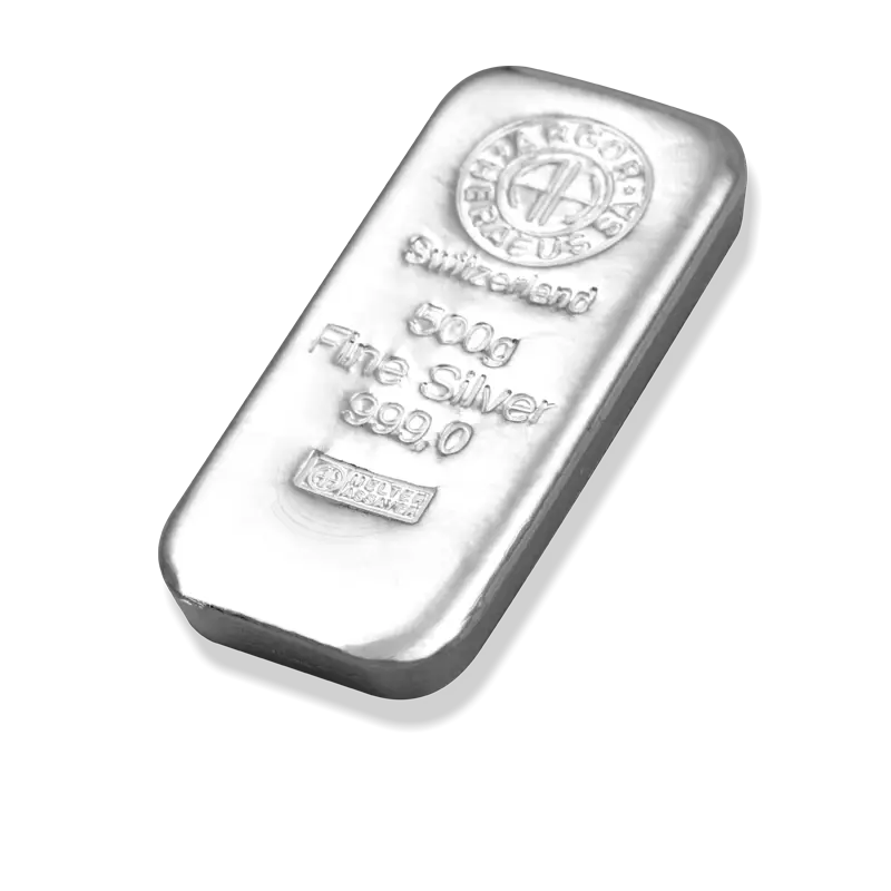 Silberbarren - 500 g .999 ARGOR-HERAEUS