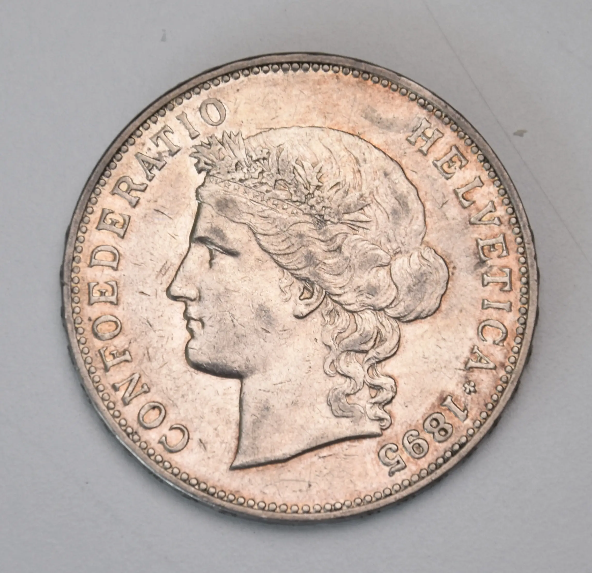 Schweiz 5 Franken - 1895 B (Helvetia)