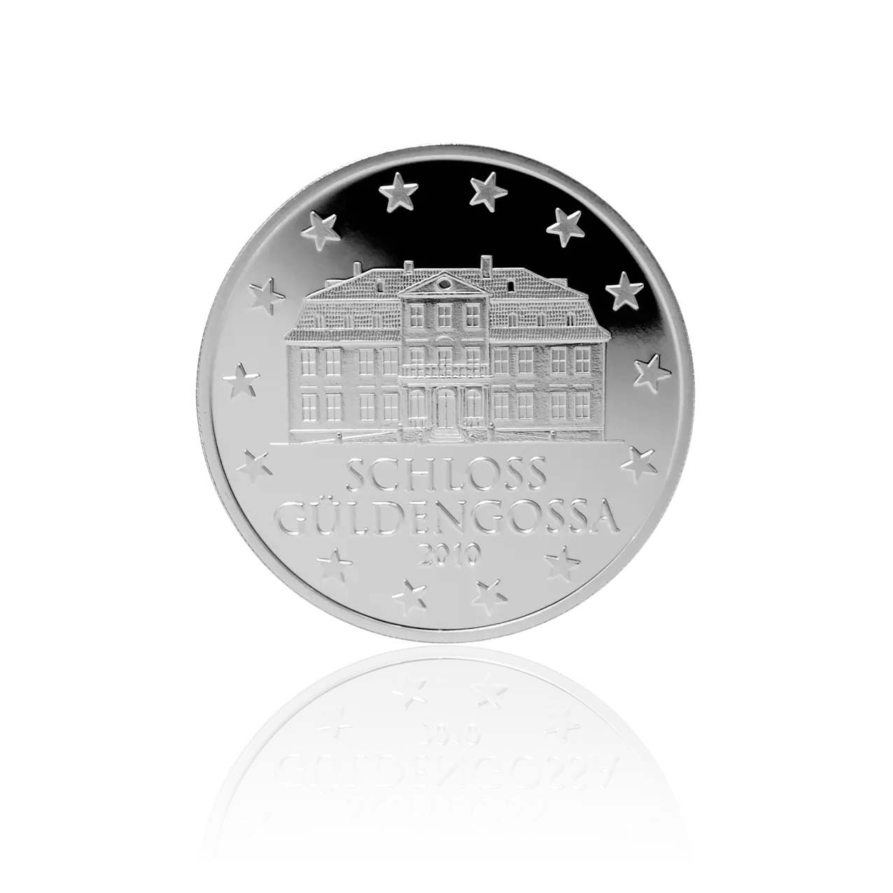 Silbermedaille Schloss Güldengossa - 1/4 oz .999 *Sonderangebot*